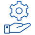 A Services blue icon