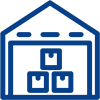 A warehousing icon